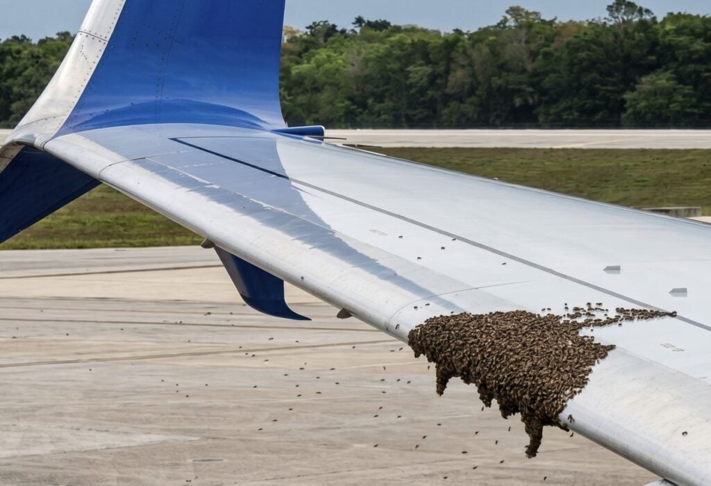 Swarm Of Bees Causes Flight Delay From Cancun To U.S.