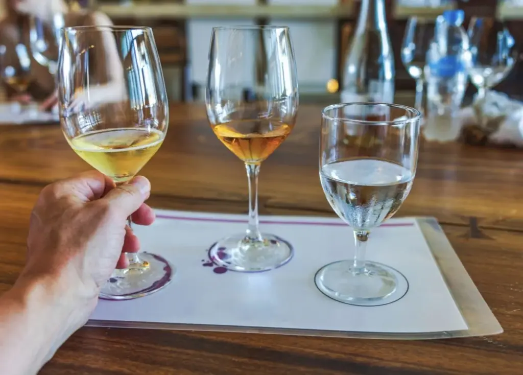 Wine-glass-In-cancun-resort-