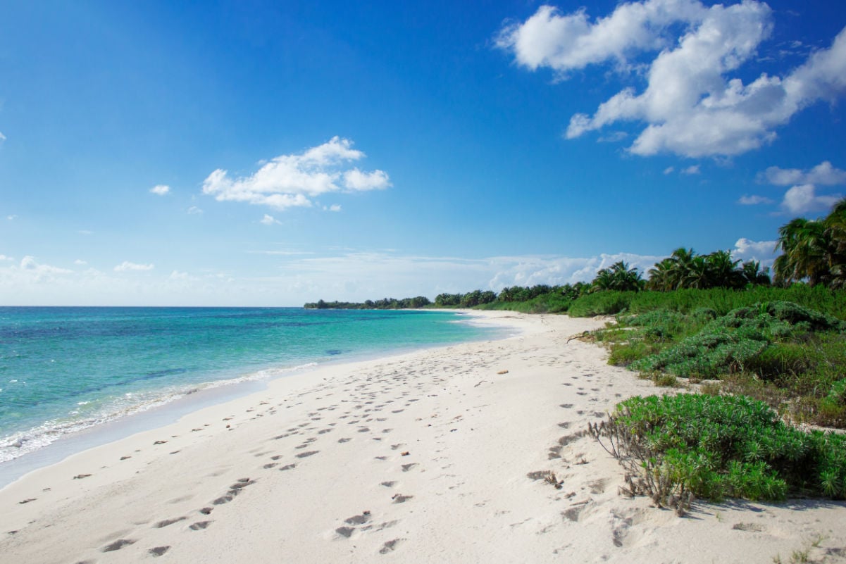 Beach Punta Sur, Cozumel, México