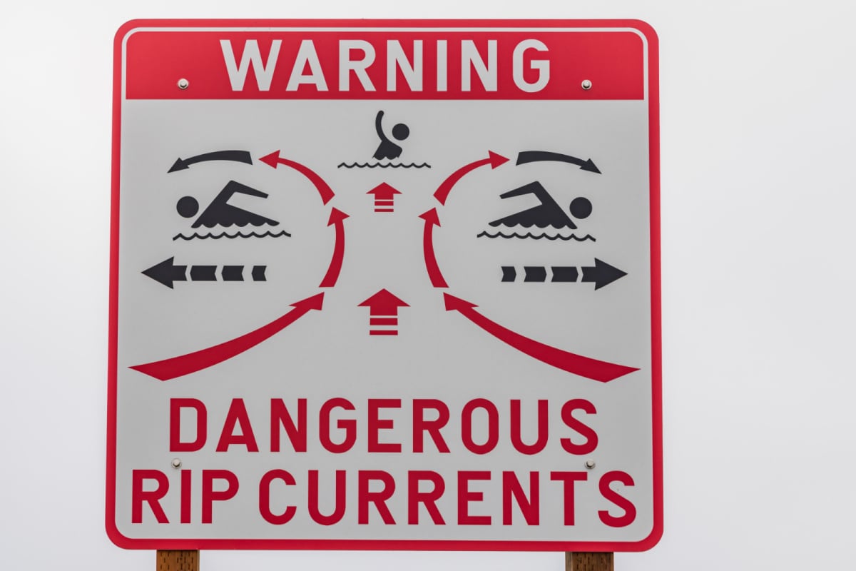 Rip Current Sign